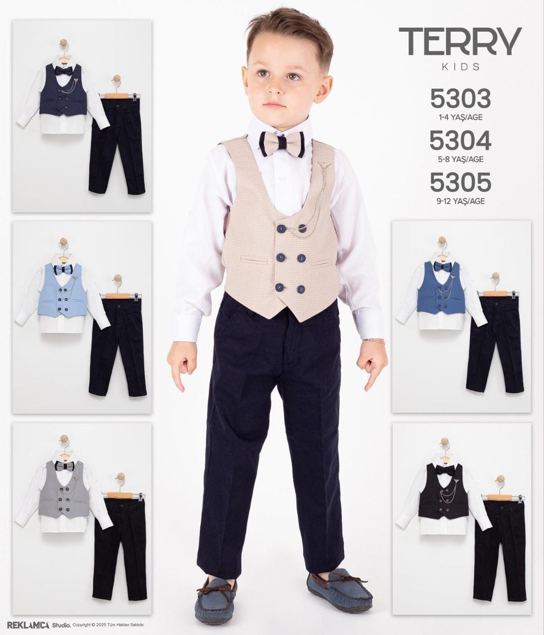 Terry Kids YELEKLİ TAKIM